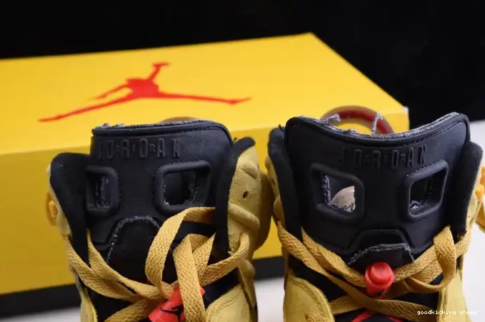 JORDAN 6 X AIR YELLOW TRAVIS SCOTT CN1084-300 0515